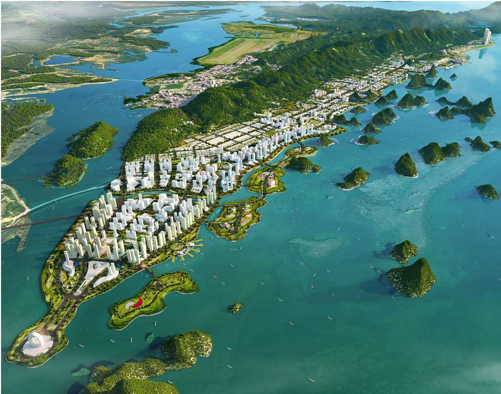 Quy hoạch bán đảo cổng chào vân đồn