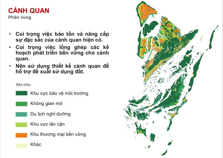 quy hoạch cảnh quan đặc khu kinh tế vân đồn