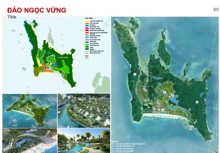 Quy hoạch đảo ngọc vừng vân đồn