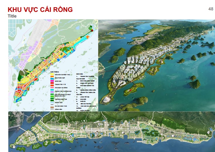 Quy hoạch khu vực cái rồng vân đồn quảng ninh