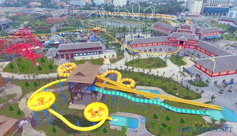 Công viên vịnh Lốc Xoáy - Typhoon Water Park Sun word Hạ Long