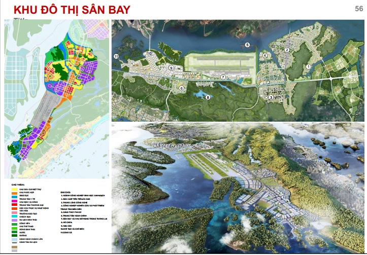 Quy hoạch khu đô thị sân bay quốc tế vân đồn