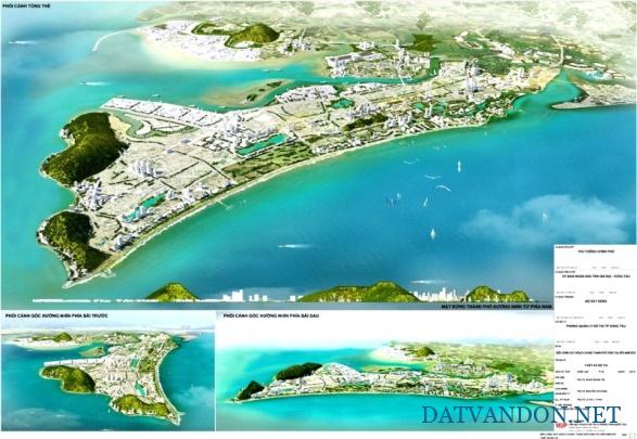 Bản đồ quy hoạch chung thành phố vũng tàu