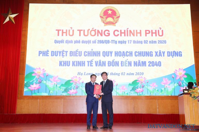 Công bố quy hoạch khu kinh tế vân đồn đến năm 2040