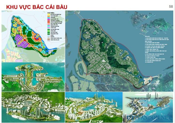 Quy hoạch khu vực Bắc đảo Cái Bầu