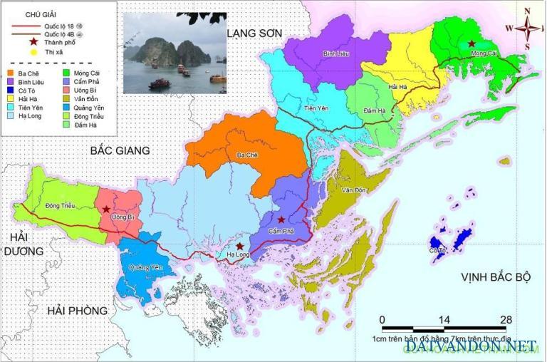 bản đồ vị trí huyện hải hà quảng ninh