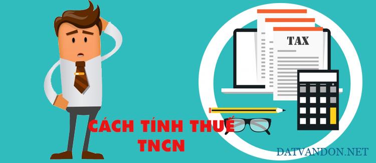 Công thức tính thuế thu nhập cá nhân